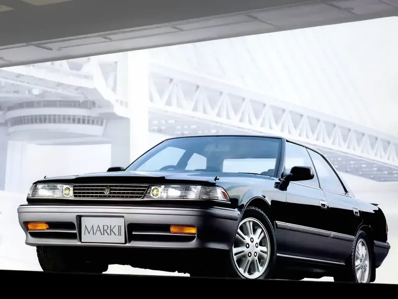 Toyota Mark II рестайлинг 1990, седан, 6 поколение, X80 (08.1990 - 09.1992)