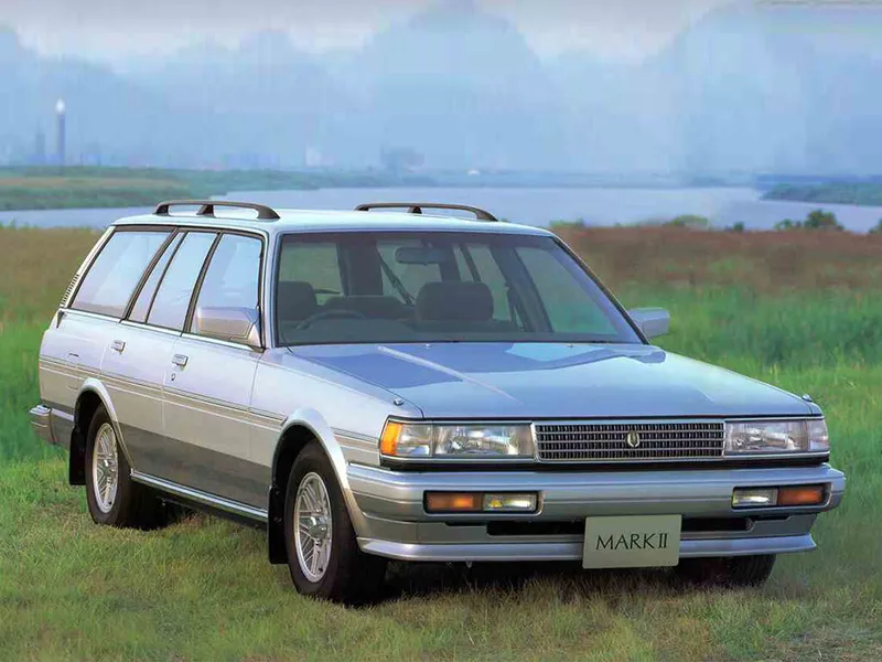 Toyota Mark II 2-й рестайлинг 1988, универсал, 5 поколение, X70 (08.1988 - 03.1997)