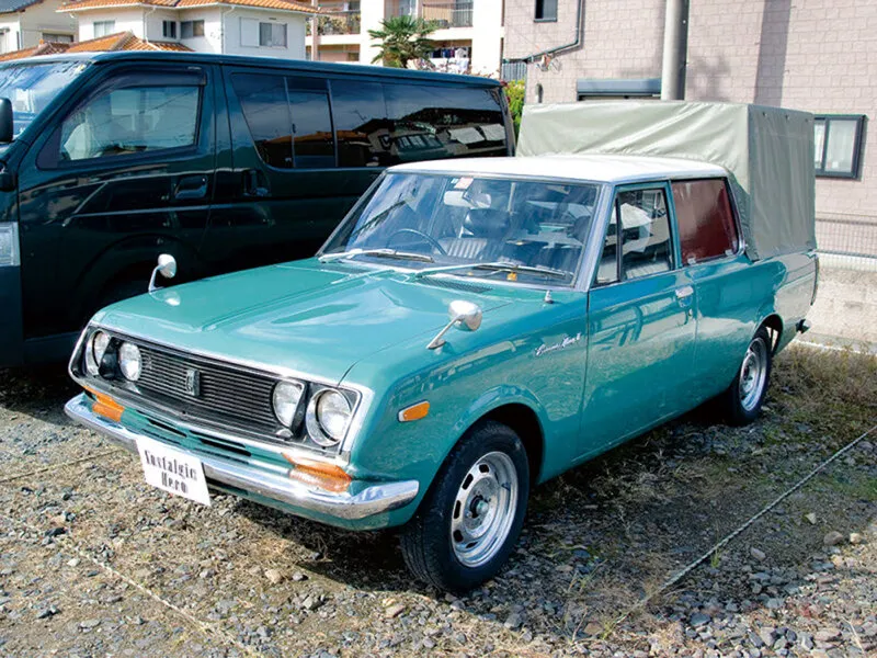 Toyota Mark II рестайлинг 1970, пикап, 1 поколение, T60 (02.1970 - 01.1971)