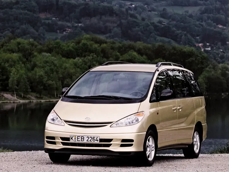 Toyota Previa 2000, минивэн, 2 поколение, XR30 (02.2000 - 09.2003)
