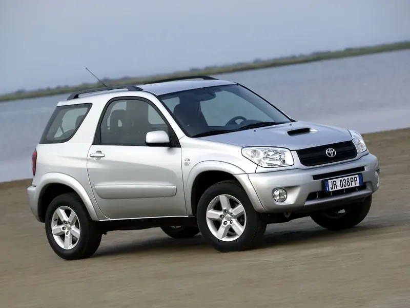 Toyota RAV4 рестайлинг 2003, джип/suv 3 дв., 2 поколение, CA20 (08.2003 - 12.2005)