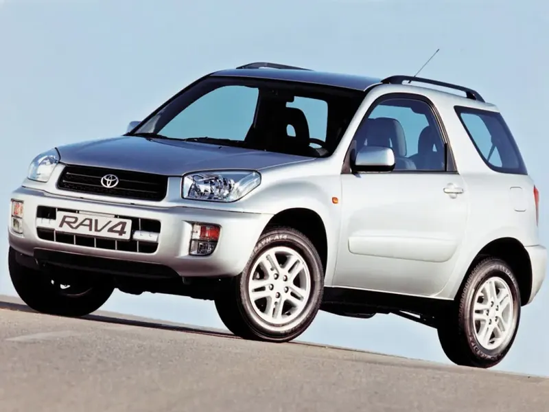 Toyota RAV4 2000, джип/suv 3 дв., 2 поколение, CA20 (05.2000 - 08.2003)