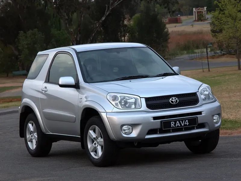 Toyota RAV4 рестайлинг 2003, джип/suv 3 дв., 2 поколение, XA20 (08.2003 - 10.2005)