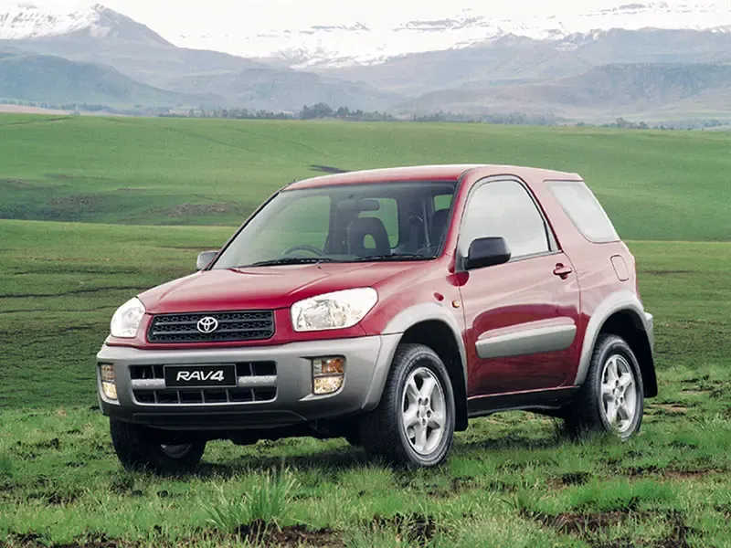 Toyota RAV4 2000, джип/suv 3 дв., 2 поколение, XA20 (05.2000 - 07.2003)