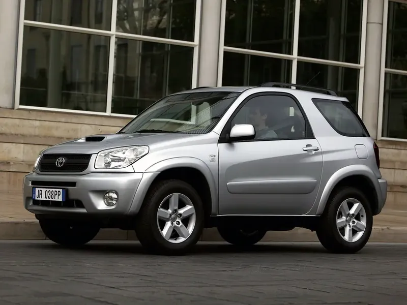 Toyota RAV4 рестайлинг 2003, джип/suv 3 дв., 2 поколение, XA20 (08.2003 - 12.2005)