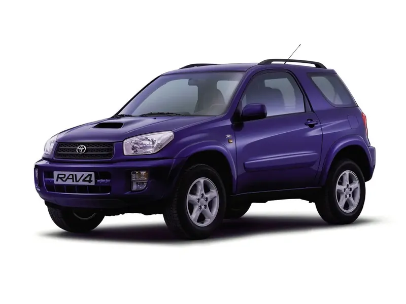 Toyota RAV4 2000, джип/suv 3 дв., 2 поколение, XA20 (05.2000 - 08.2003)