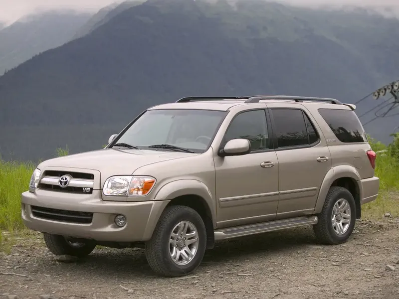 Toyota Sequoia рестайлинг 2004, джип/suv 5 дв., 1 поколение, XK30, XK40 (08.2004 - 11.2007)