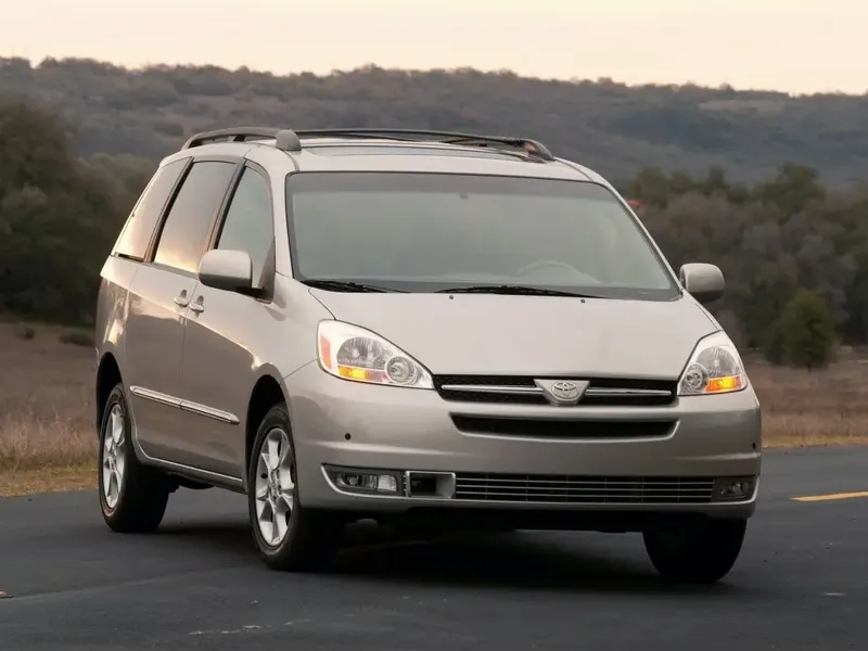 Toyota Sienna 2003, минивэн, 2 поколение, XL20 (01.2003 - 08.2006)