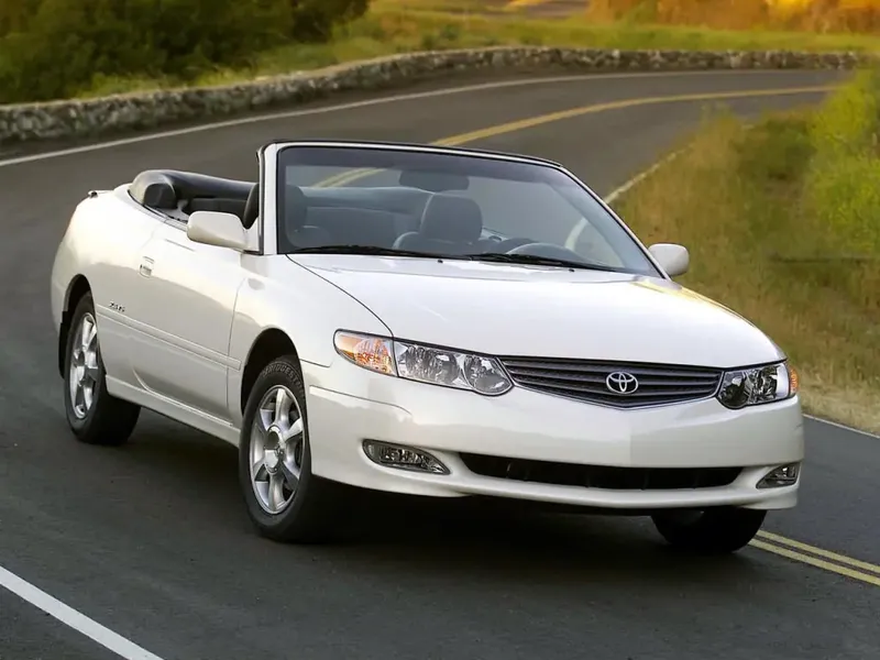 Toyota Solara рестайлинг 2001, открытый кузов, 1 поколение, XV20 (09.2001 - 06.2003)