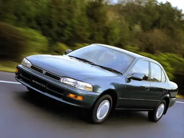 Toyota Sprinter рестайлинг 1993, седан, 7 поколение, E100 (05.1993 - 04.1995)
