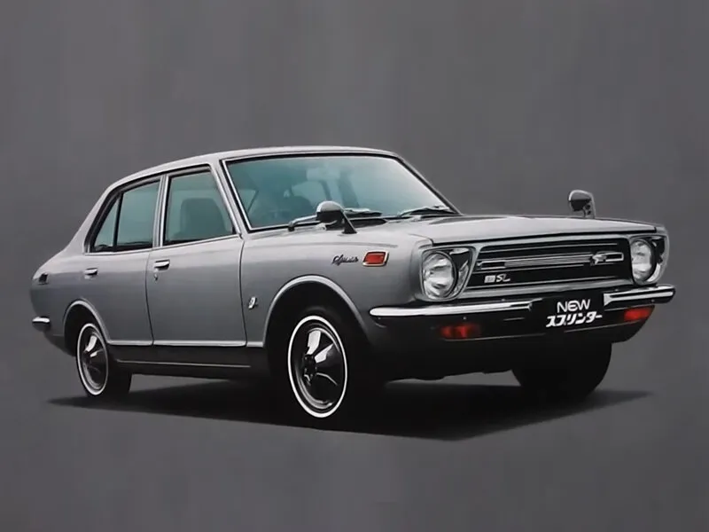 Toyota Sprinter 2-й рестайлинг 1972, седан, 2 поколение, E20 (08.1972 - 03.1974)