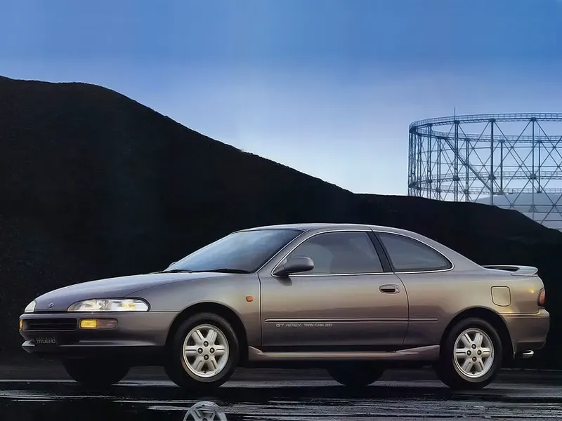 Toyota Sprinter Trueno 1991, купе, 6 поколение, E100 (06.1991 - 04.1993)