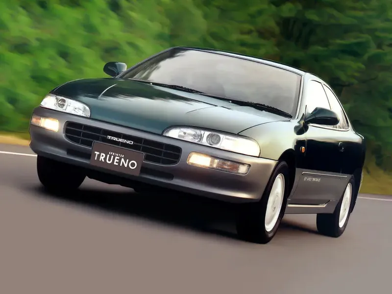 Toyota Sprinter Trueno рестайлинг 1993, купе, 6 поколение, E100 (05.1993 - 04.1995)