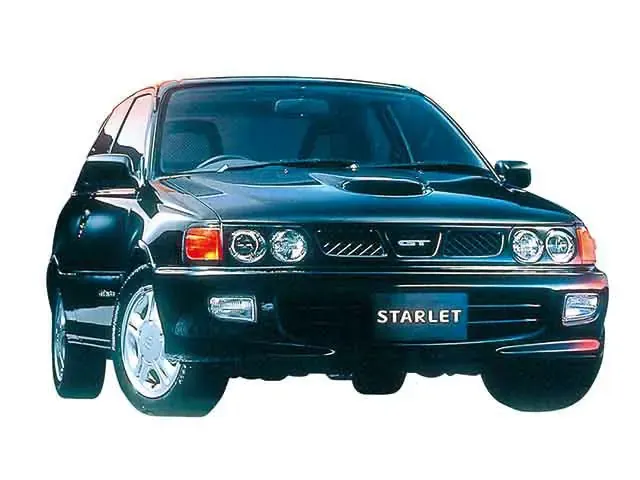 Toyota Starlet 2-й рестайлинг 1994, хэтчбек 3 дв., 4 поколение, P80 (05.1994 - 11.1995)