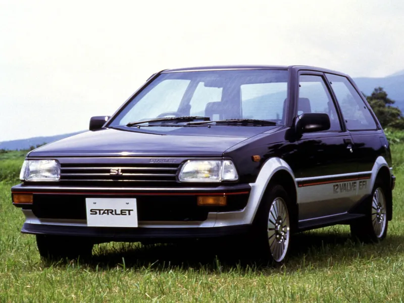 Toyota Starlet 1984, хэтчбек 3 дв., 3 поколение, P70 (10.1984 - 11.1987)