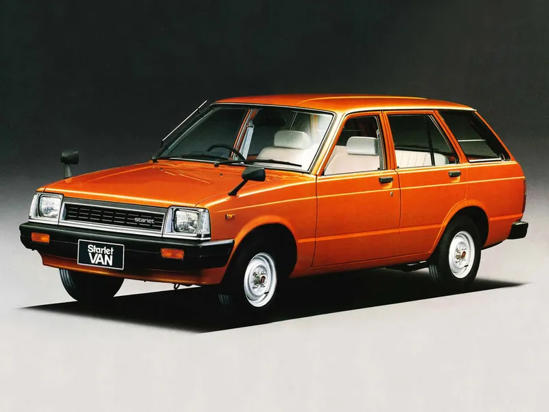 Toyota Starlet 2-й рестайлинг 1982, универсал, 2 поколение, P60 (08.1982 - 09.1984)