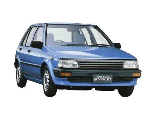 Toyota Starlet 1984, хэтчбек 5 дв., 3 поколение, P70 (10.1984 - 11.1987)