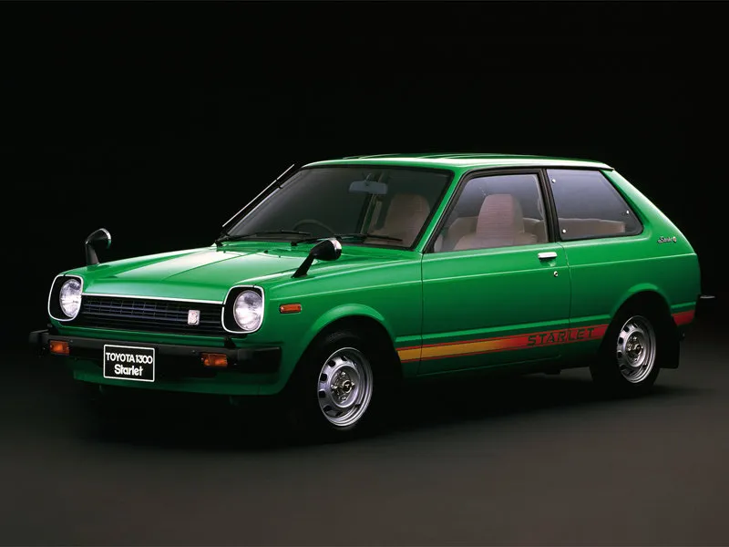Toyota Starlet 1978, хэтчбек 3 дв., 2 поколение, P60 (02.1978 - 04.1980)