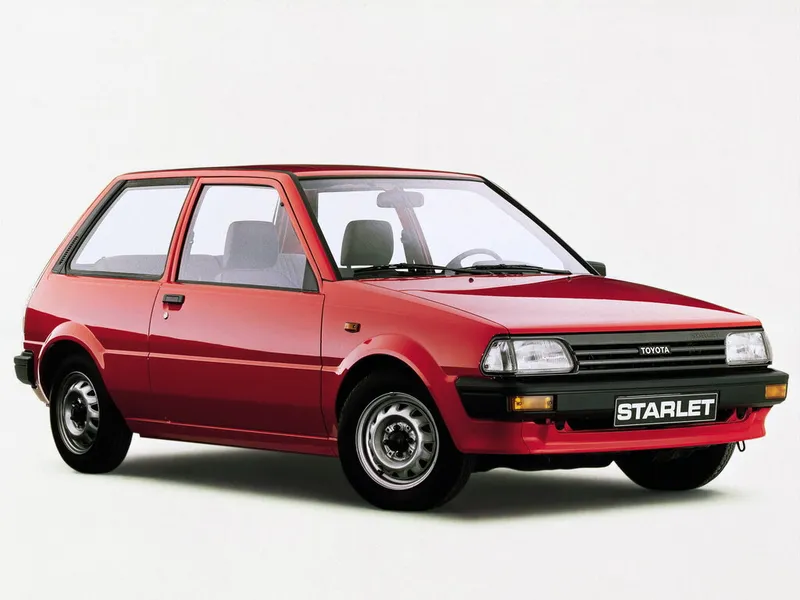 Toyota Starlet 1984, хэтчбек 3 дв., 3 поколение, P70 (10.1984 - 11.1989)