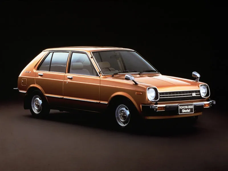 Toyota Starlet 1978, хэтчбек 5 дв., 2 поколение, P60 (02.1978 - 04.1980)