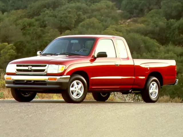 Toyota Tacoma рестайлинг 1997, пикап, 1 поколение, N100 (07.1997 - 09.2000)