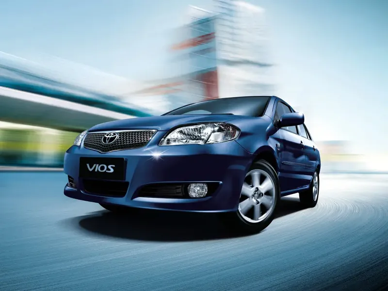 Toyota Vios рестайлинг 2005, седан, 1 поколение, XP40 (09.2005 - 02.2007)