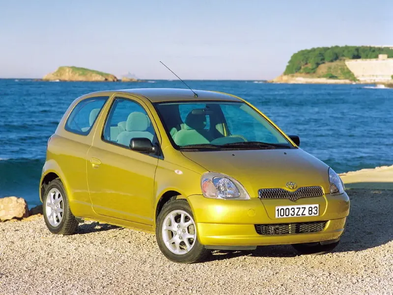 Toyota Yaris 1999, хэтчбек 3 дв., 1 поколение, XP10 (01.1999 - 02.2003)