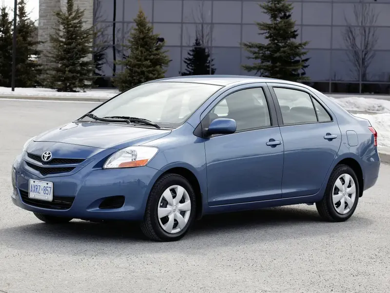 Toyota Yaris 2006, седан, 2 поколение, XP90 (04.2006 - 08.2009)