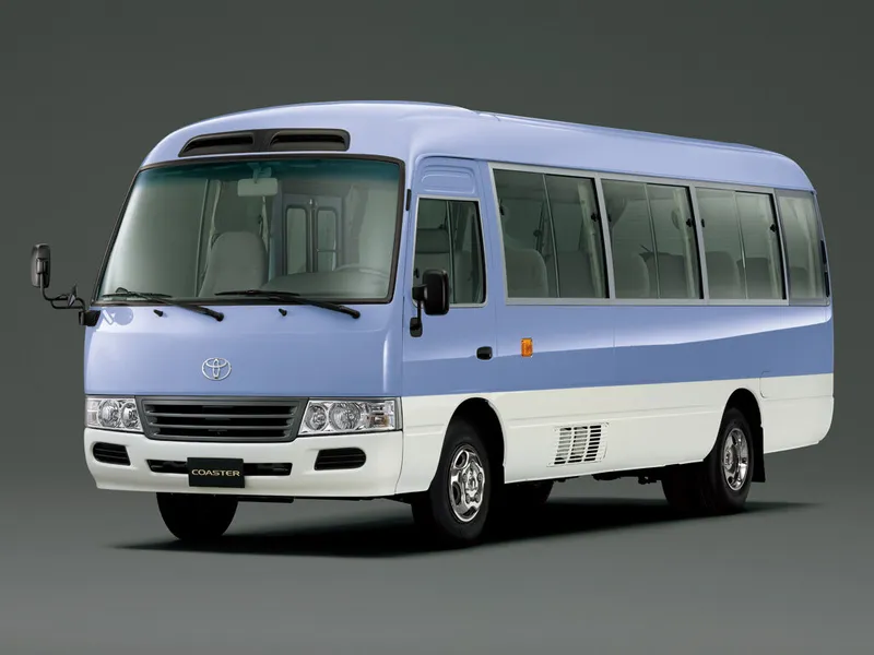 Toyota Coaster 2-й рестайлинг 2007, автобус, 3 поколение, B40, B50 (07.2007 - 12.2016)