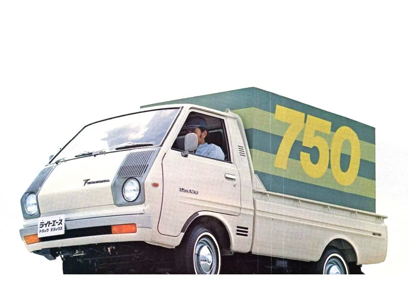 Toyota Lite Ace Truck 1970, бортовой грузовик, 1 поколение, M10 (11.1970 - 09.1979)