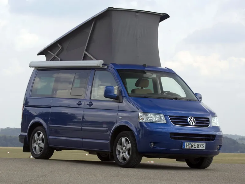 Volkswagen California 2003, минивэн, 5 поколение, T5 (01.2003 - 08.2009)