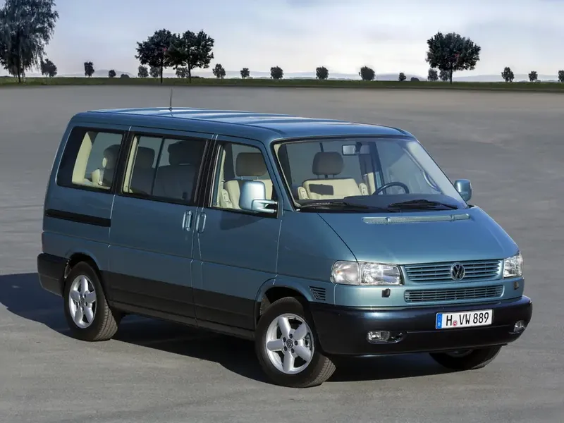 Volkswagen Caravelle рестайлинг 1995, минивэн, 4 поколение, T4 (09.1995 - 06.2003)