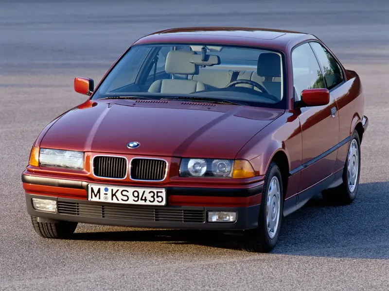 BMW 3-Series 1992, купе, 3 поколение, E36 (03.1992 - 04.1999)