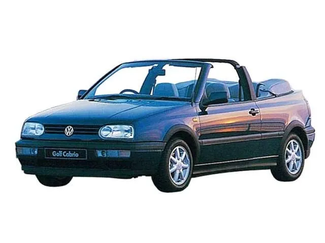 Volkswagen Golf 1994, открытый кузов, 3 поколение (04.1994 - 01.1999)
