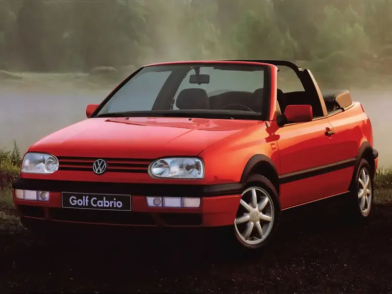 Volkswagen Golf 1991, открытый кузов, 3 поколение, Mk3 (09.1991 - 12.1998)