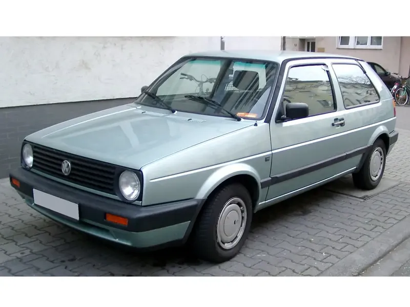Volkswagen Golf рестайлинг 1987, хэтчбек 3 дв., 2 поколение, Mk2 (08.1987 - 01.1992)