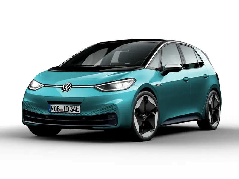 Volkswagen ID.3 2019, хэтчбек 5 дв., 1 поколение (09.2019 - 05.2024)