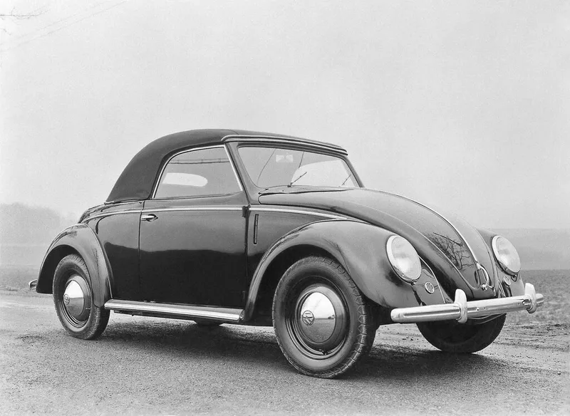 Volkswagen Kaefer рестайлинг 1946, открытый кузов, 1 поколение (02.1946 - 01.1954)