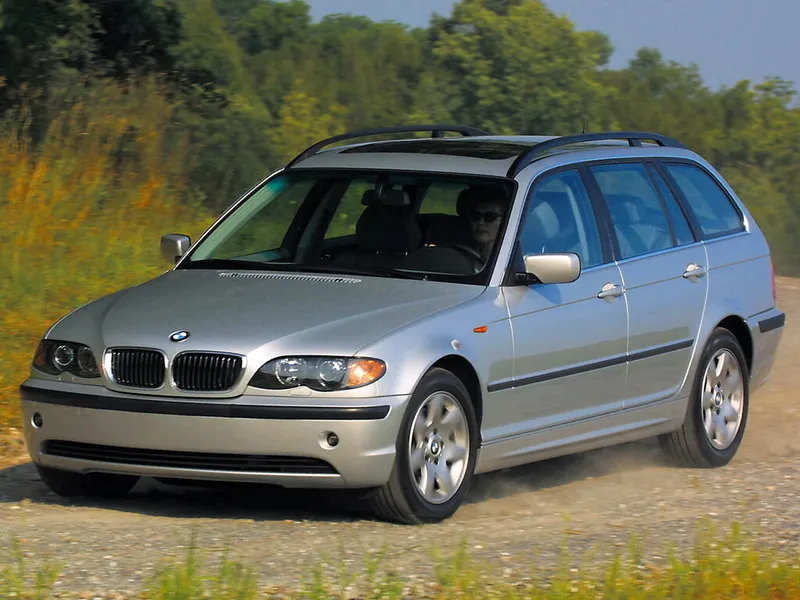 BMW 3-Series рестайлинг 2001, универсал, 4 поколение, E46 (09.2001 - 02.2005)