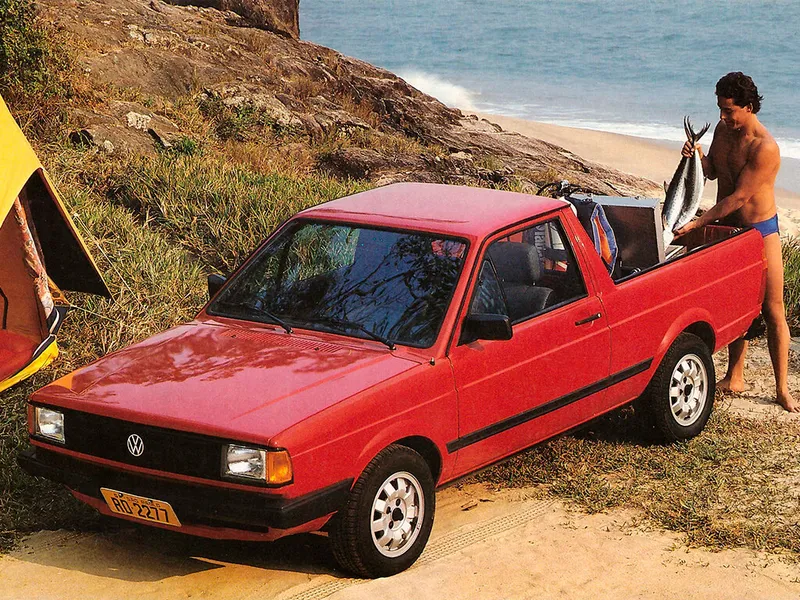Volkswagen Saveiro рестайлинг 1987, пикап, 1 поколение (01.1987 - 01.1991)
