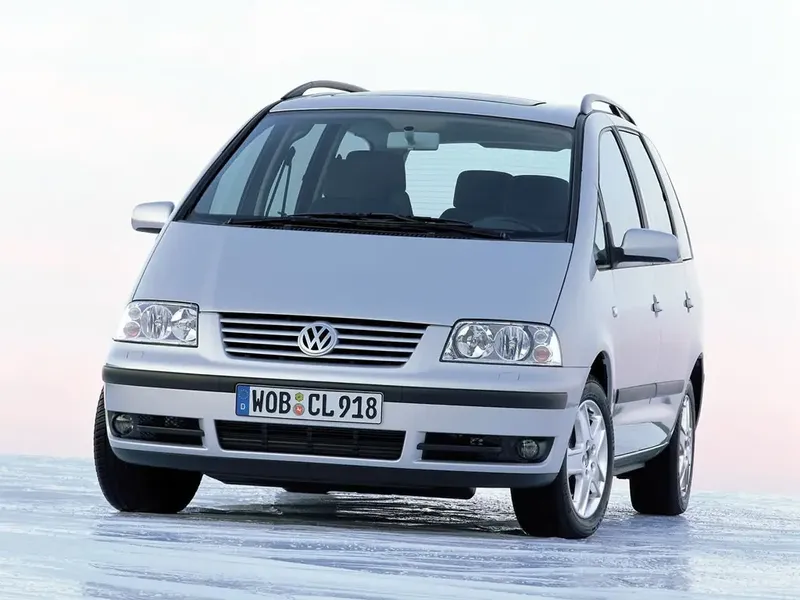 Volkswagen Sharan 2-й рестайлинг 2005, минивэн, 1 поколение, 7M (10.2005 - 08.2010)