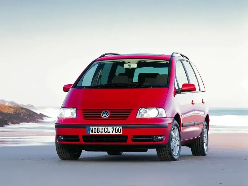 Volkswagen Sharan рестайлинг 2000, минивэн, 1 поколение, 7M (05.2000 - 10.2005)