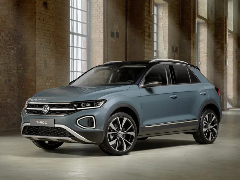 Volkswagen T-Roc рестайлинг 2020, джип/suv 5 дв., 1 поколение, A1 (11.2020 - 08.2025)