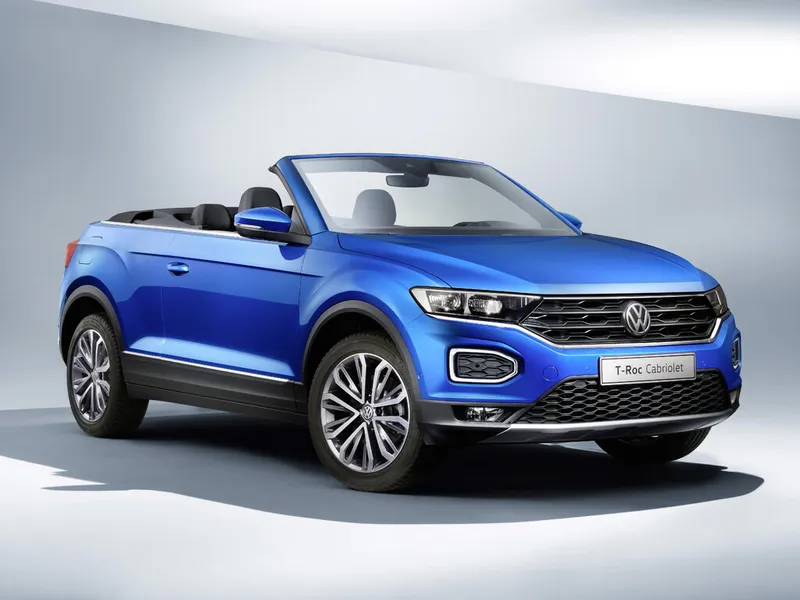 Volkswagen T-Roc 2019, открытый кузов, 1 поколение, A1 (08.2019 - 11.2020)