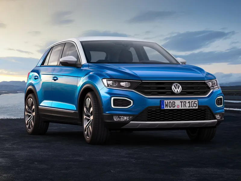 Volkswagen T-Roc 2017, джип/suv 5 дв., 1 поколение, A1 (08.2017 - 11.2020)