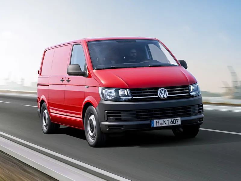 Volkswagen Transporter 2015, цельнометаллический фургон, 6 поколение, T6 (08.2015 - 12.2019)