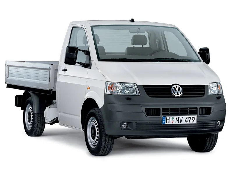 Volkswagen Transporter 2002, бортовой грузовик, 5 поколение, T5 (10.2002 - 08.2009)