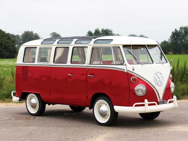 Volkswagen Type 2 2-й рестайлинг 1963, минивэн, 1 поколение, T1 (01.1963 - 07.1967)