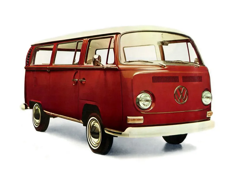 Volkswagen Type 2 1967, минивэн, 2 поколение, T2 (08.1967 - 07.1972)
