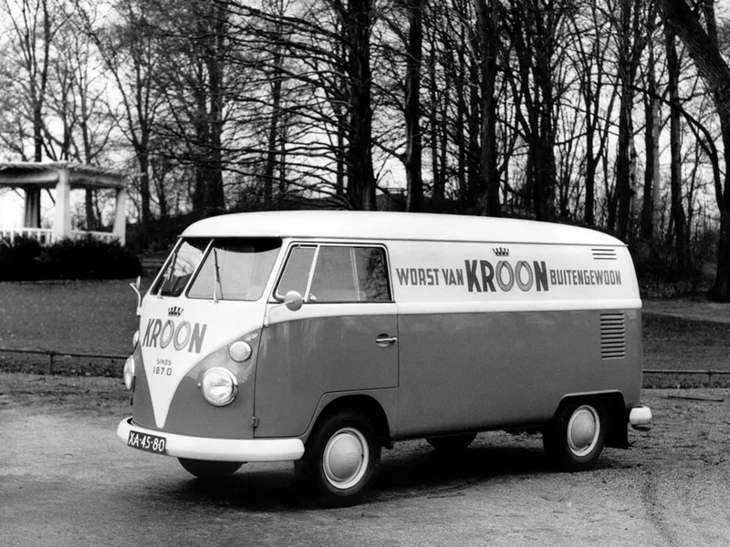 Volkswagen Type 2 2-й рестайлинг 1963, цельнометаллический фургон, 1 поколение, T1 (01.1963 - 07.1967)